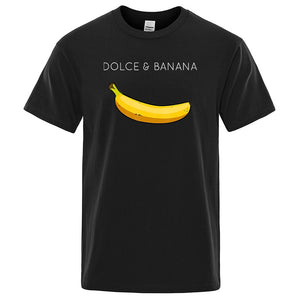 Dolce & Banana Print Mens T-shirts