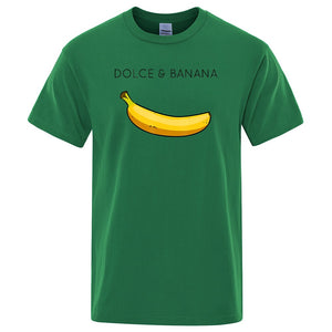 Dolce & Banana Print Mens T-shirts