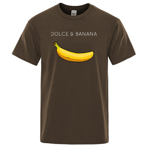 Dolce & Banana Print Mens T-shirts