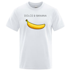 Dolce & Banana Print Mens T-shirts