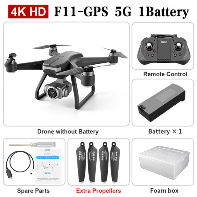 F11 PRO GPS RC Drone